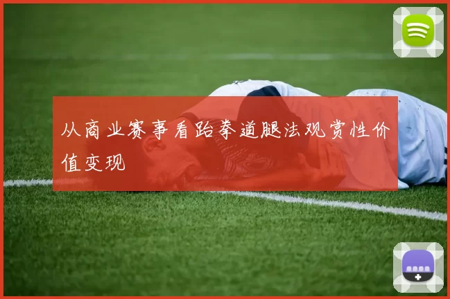 从商业赛事看跆拳道腿法观赏性价值变现